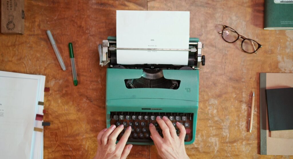 writing typing